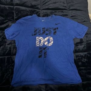 Blue Nike Tshirt Large